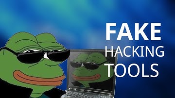 Be A Fake Hacker With These Tools