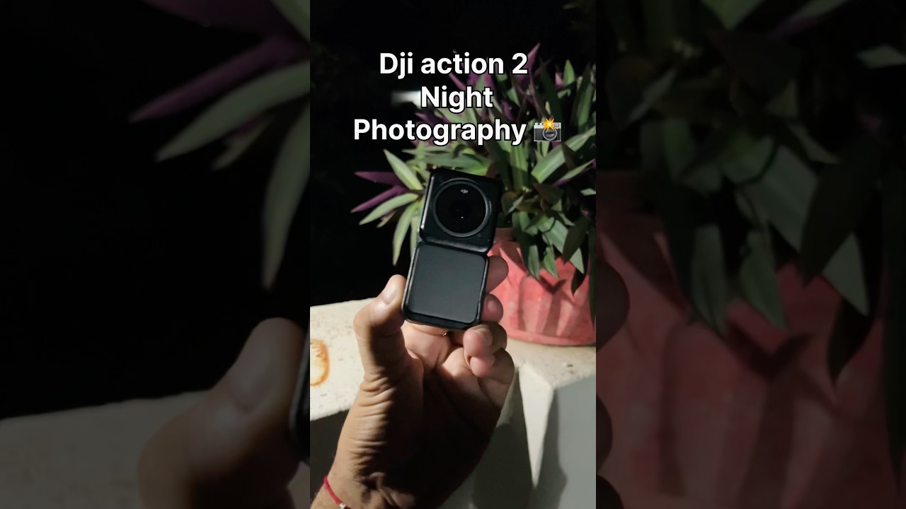 Dji Action 2 Camera Night Photography sample 