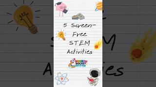5 screen-free STEM activities to keep kids learning, creating, and solving! 🚀💡#STEMForKids