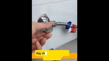 Dây cấp nước bồn cầu bị ngắn phải làm sao?