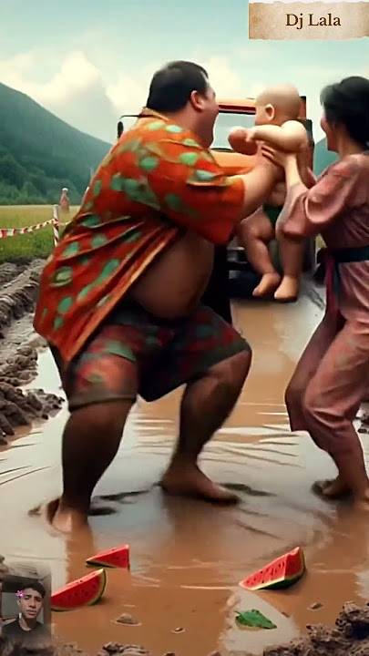 ❤️evolution of baby 🥰 truck attack on sumo wrestler with family #baby #love #cute #shorts