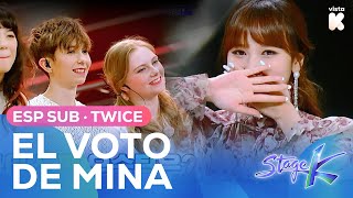 [ESP.SUB] El destino del ganador depende del voto crucial de Mina (Twice) | Stage K EP04 | VISTA_K