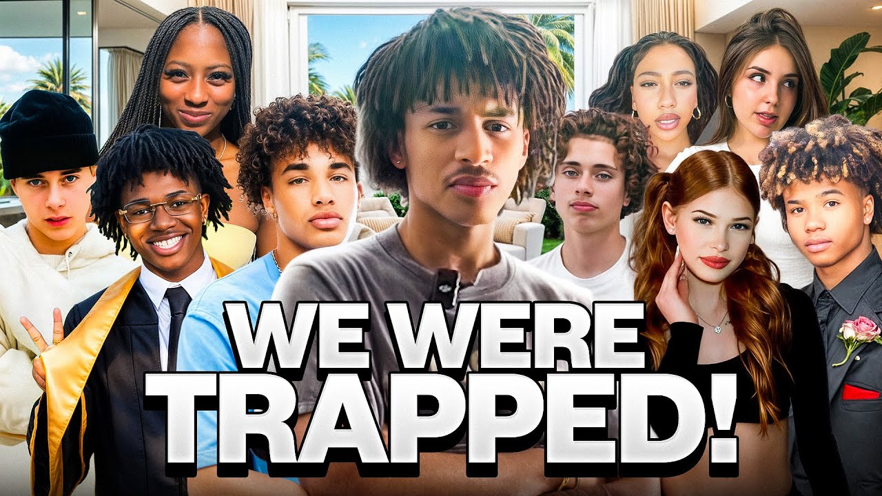 WE WERE ALL TRAPPED DOING CRAZY CHALLENGES!