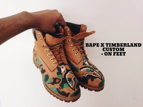 timberland bape boots
