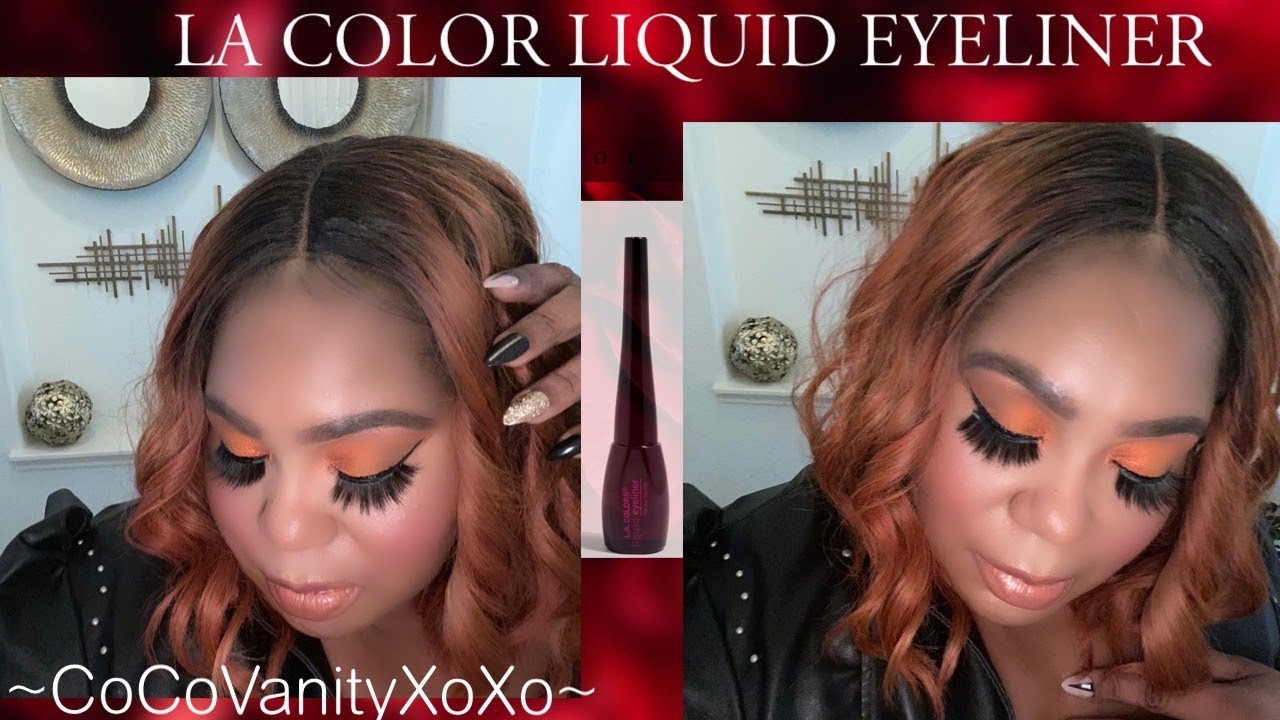 LA COLORS LIQUID EYELINERS REVIEW/DOLLAR TREE/FALL MAKEUP LOOK YouTube