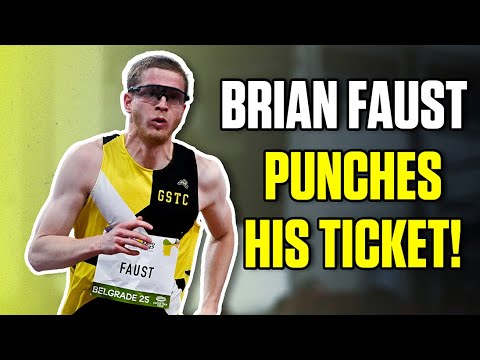 Brian Faust Punches His Ticket to World Championships in 400m