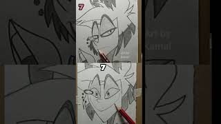 Which one is correct for ALASTOR - Hazbin Hotel #drawing #shorts #hazbinhotel #art #trending Which one is correct for ALASTOR - Hazbin Hotel #drawing #shorts #hazbinhotel #art #trending