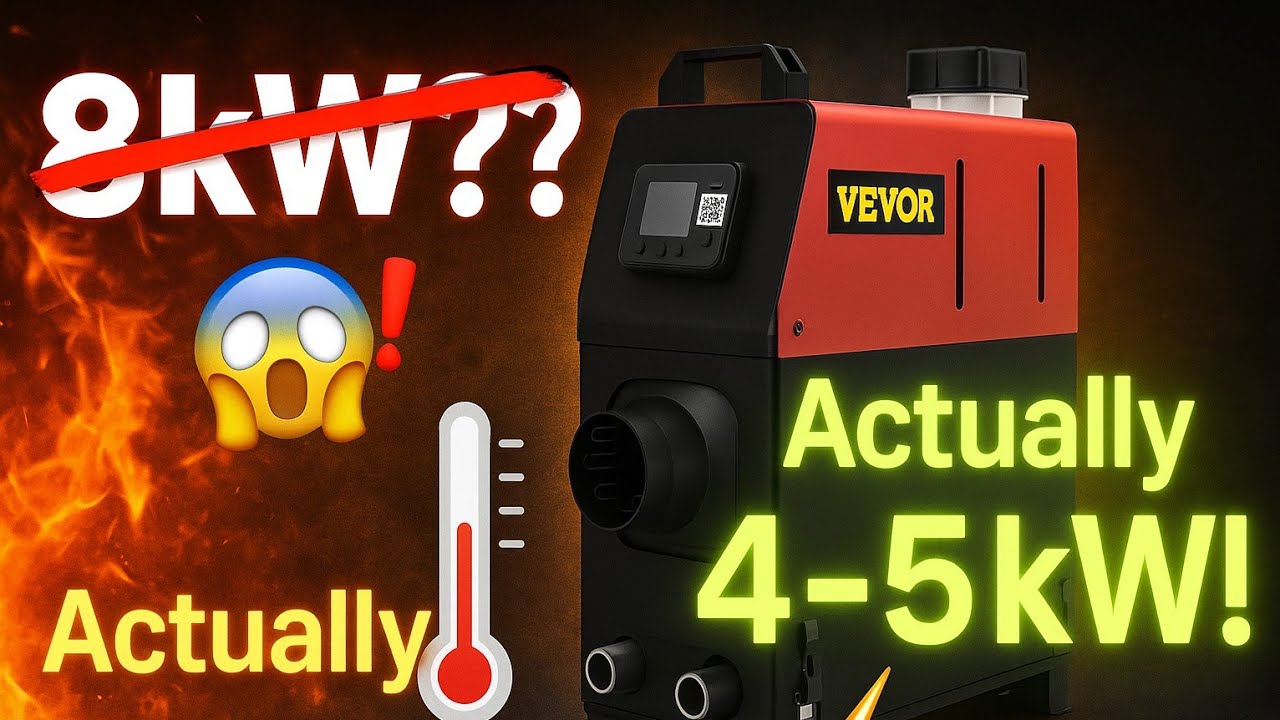 The Truth About the Vevor 8kW Diesel Heaters (it's NOT What You Think!)