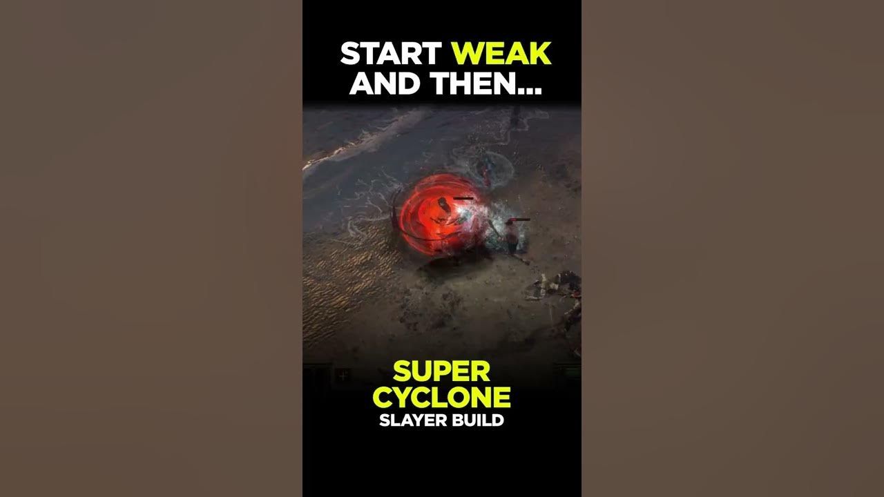 SUPER CYCLONE BUILD | PoE Builds | #shorts #pathofexile #poe #poesentinel