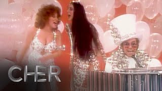 Cher - Medley (with Elton John, Bette Midler &amp; Flip Wilson) (The Cher Show, 02/12/1975)