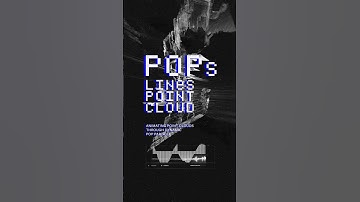 Creating Lines Point Cloud with POPs in Touchdesigner #touchdesigner #tutorial #generativeart