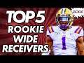 Top 5 Rookie Wide Receivers || 2021 Dynasty Fantasy Football