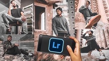 Edit Majedaar Urban Photos Only using Mobile ! Lightroom Tutorial