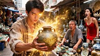 💥本想隨便買塊石頭玩玩，竟意外覺醒透視神眼，一眼看穿價值億萬的瓦罐，美女總裁當場對我傾心倒追！[Multi SUB] #drama #逆袭 #爽剧|YHDJ screenshot 2