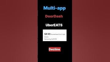 Make More Money Multi-apping With DoorDash And UberEATS