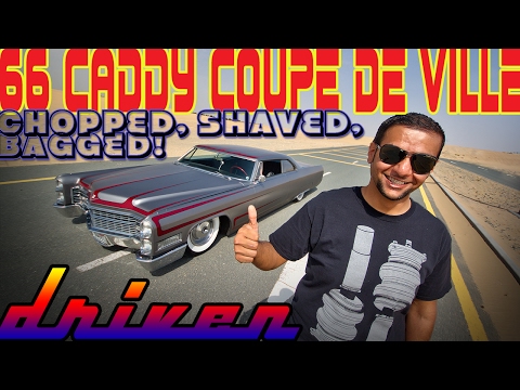 66 Cadillac Coupe DeVille - Chopped Shaved Bagged in Dubai!