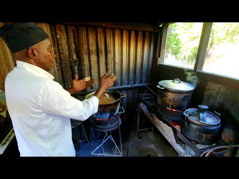 EXTREME!! Wood Coal Fire BLAST!! 😱😱 Jamaica’s ULTIMATE Streetside Kitchen Skills!