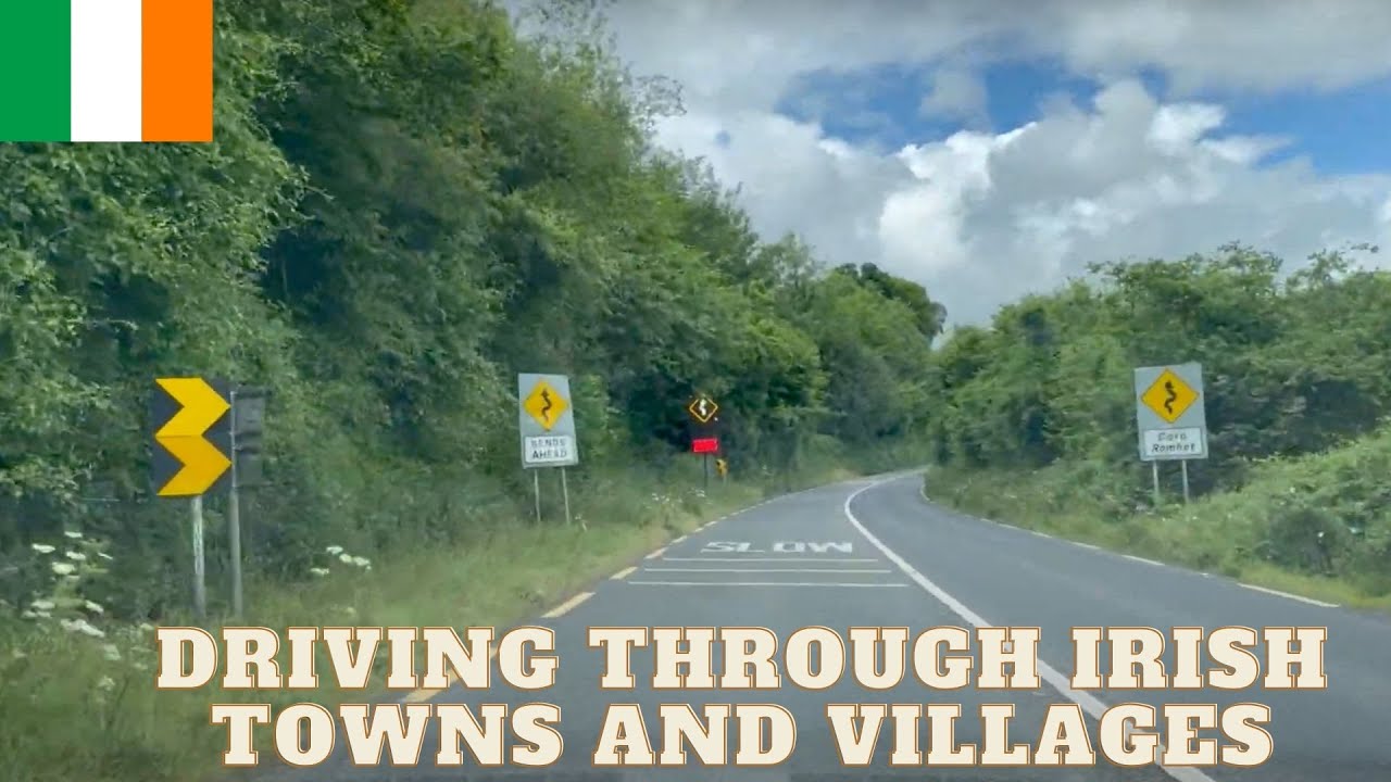 Driving through Irish Towns and Villages | N71 From Innishannon to Ballinascarthy