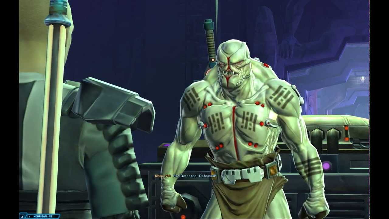 SWTOR Sith Inquisitor Story line - Male (light side) - Part 19