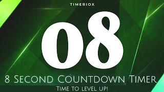 8 Second Countdown Timer With Sound Effect Gaming Aesthetic Timer