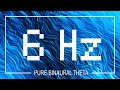 Binaural Beats, pure 6hz theta waves, no music, intense relaxation, insomnia relief