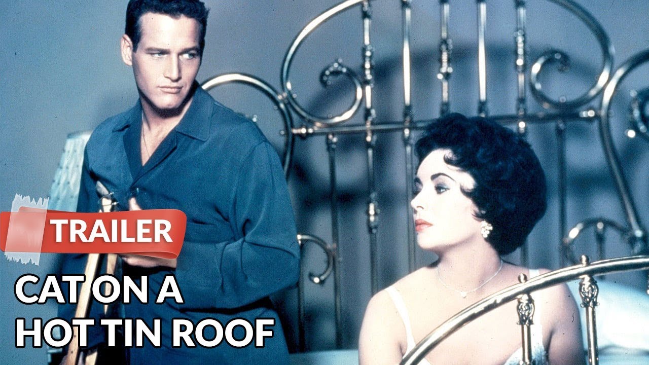 Cat on a Hot Tin Roof (1958) Trailer HD | Elizabeth Taylor | Paul