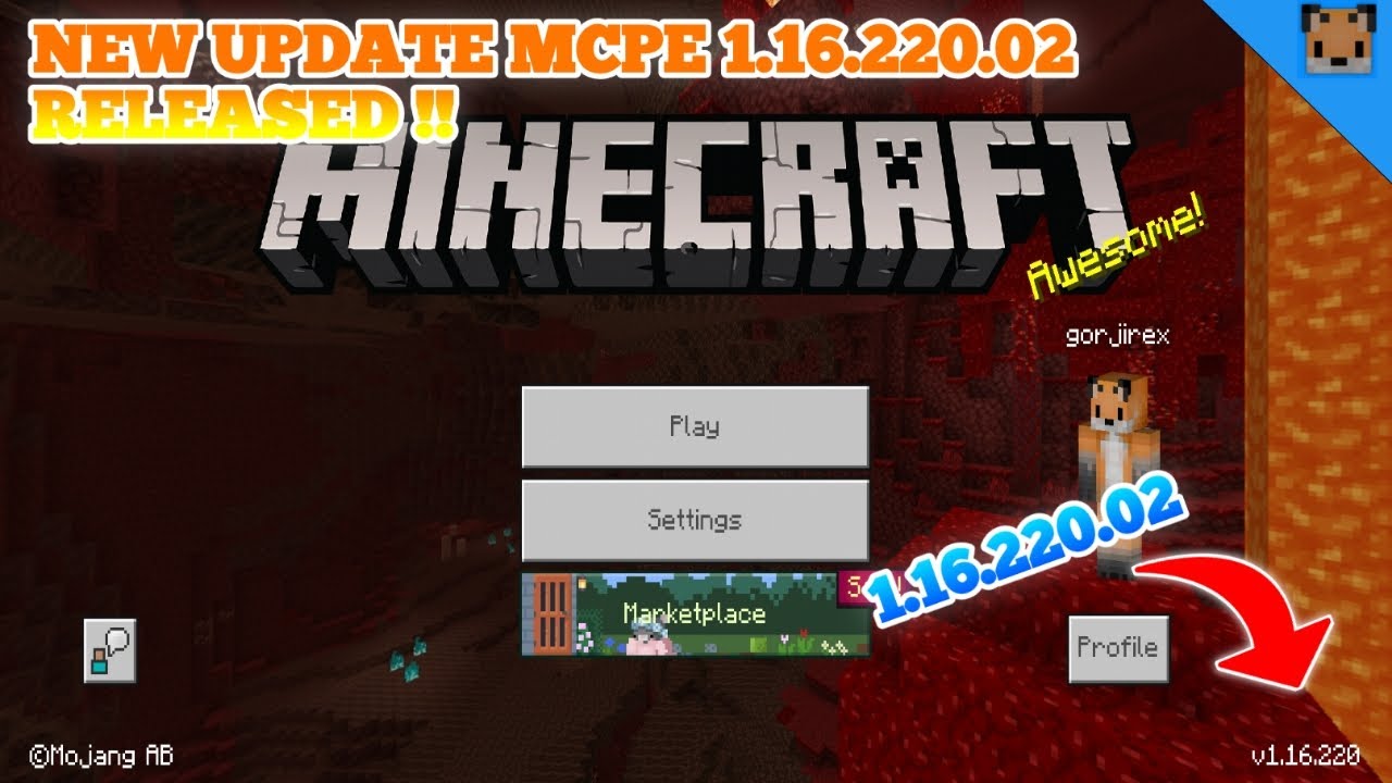 Minecraft pe 1.16.220.02 new update released - mcpe 1.16.220.02 update ...