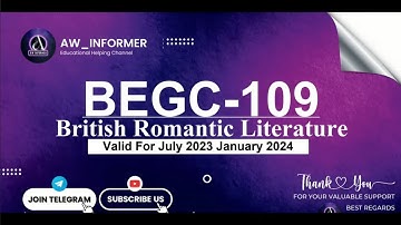 BEGC 109 SOLVED ASSIGNMENT IN ENGLISH 23-24 | BEGC 109 SOLVED ASSIGNMENT 23-24 | FREE SOLVED ASSIG.😦