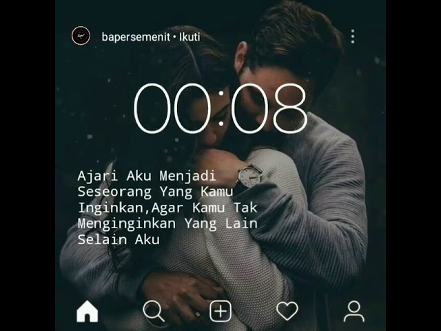 Lirik lagu aku mau mendampingi dirimu cover