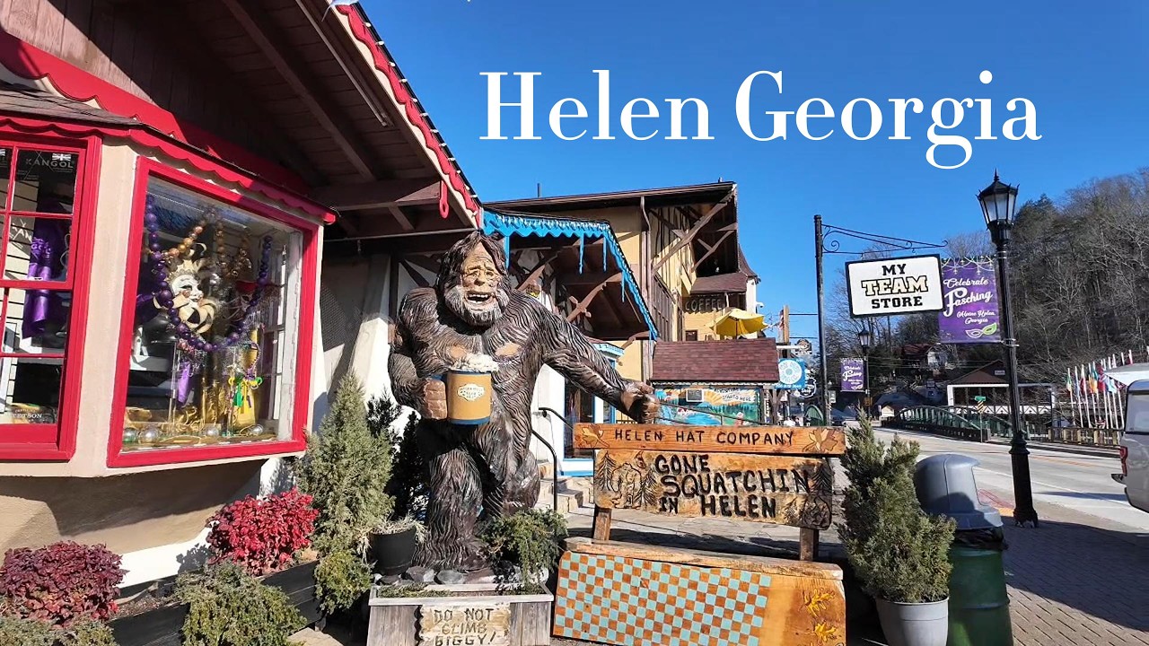 Is this really in the USA? Fairytale town in Georgia #travel #helen #georgia
