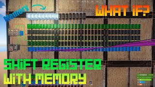 Rust Shift register + Memory (Сдвиговый регистр с памятью)