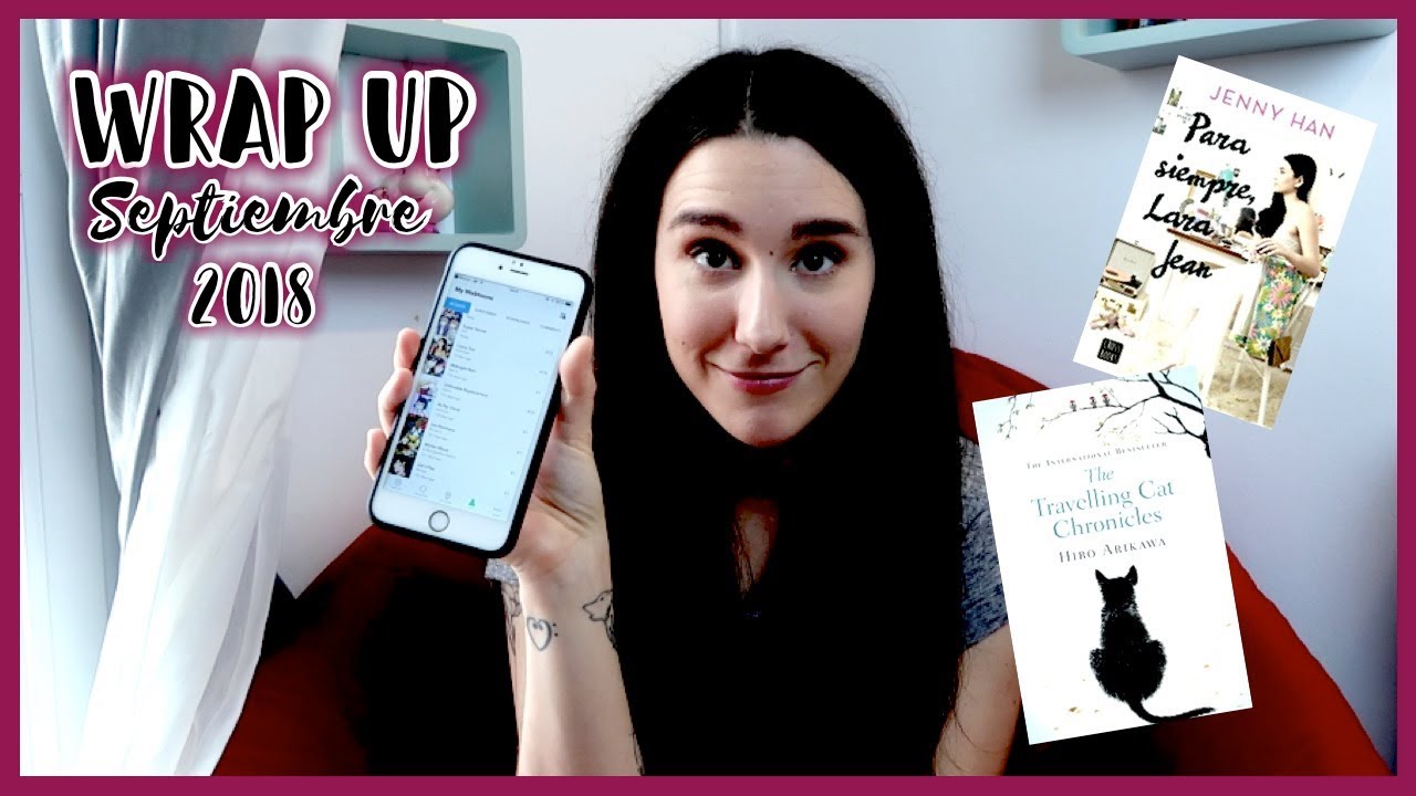 WRAP UP ¡Libros y Webtoons! Septiembre 2018 | Christine Hug vlogs in spanish