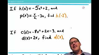 Lesson 04 - Identifying Functions and Using Function Notation