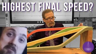 Forsen reacts to Same Height, Different Ramp Shapes -- Which Reaches Highest Final Speed? Profile