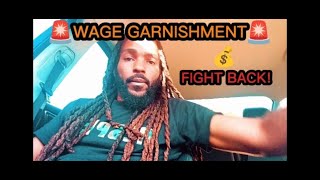 My Wage Garnishment Story 🛑 How I Fought Back (Step by Step) #wagegarnishment