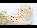 HANDCRAFTING the Nike Air Force 1 Veg Tan / GIVEAWAY