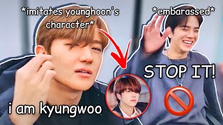 how the boyz younghoon and hyunjae treat each other