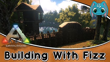 ARK:Survival Evolved Building w/ Fizz ::  A new Wall Idea!!