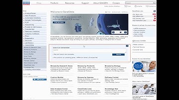 Introduction to Geneglobe - order NGS, qPCR, RNAi and assays by pathway and disease