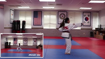 Pyung Ahn Cho Dan - Form #4 Current Yellow Orange Belts