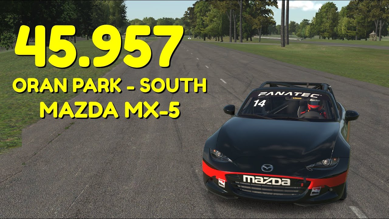 iRacing - Oran Park South - Mazda MX-5 - Fixed Setup - 45.957 - 2022 S2