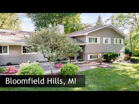 908 S Reading Rd, Bloomfield Hills, MI home video tour