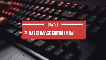 🎨 Day 31: Basic Image Editor in C# | Windows Forms Tutorial 🎨