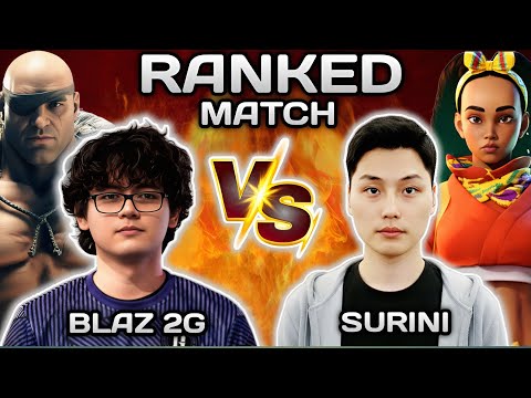 SF6 ▰ Blaz ( Sagat ) VS SURINI ( Kimberly ) HLG.