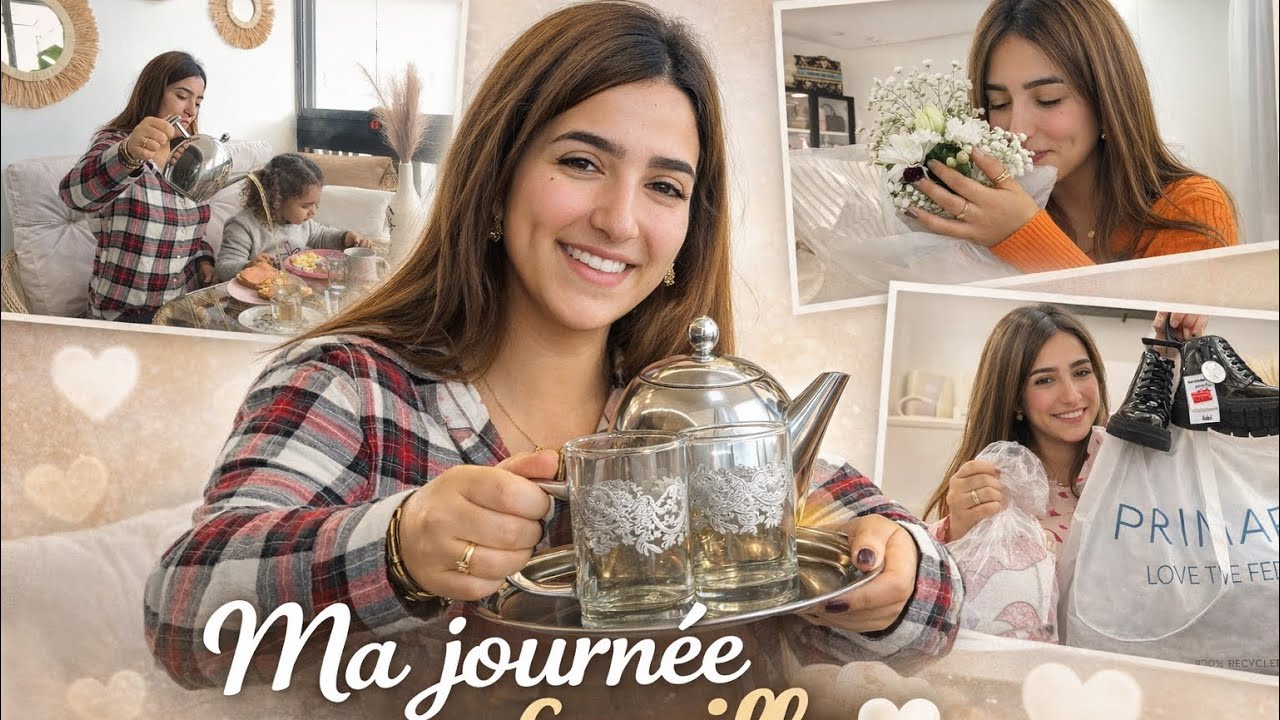 Routine❤️ روتين فداري يوم عيد الحب 🥰|| أجواء دافئة