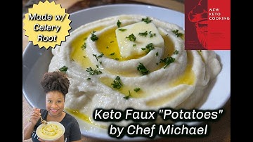 Keto Mashed “Potatoes” by Chef Michael Silverstein | Made w/ Celery Root