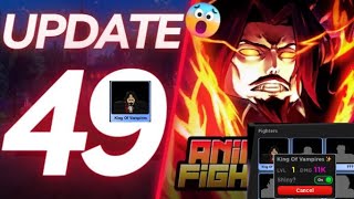 Update 49 do anime fighters +Codes, Showcase do novo divino e muito mais!!!! #roblox #giveaway #afs