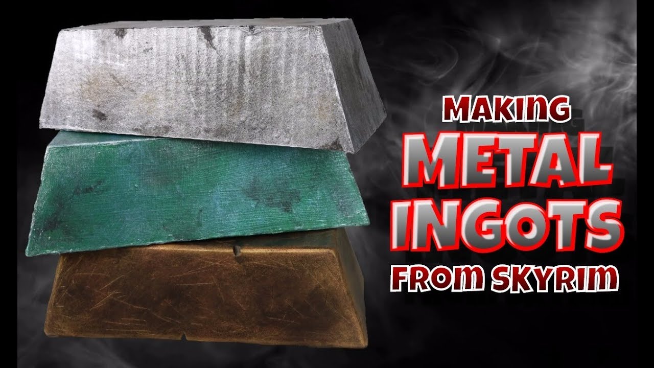 Making Metal Ingots from Skyrim 