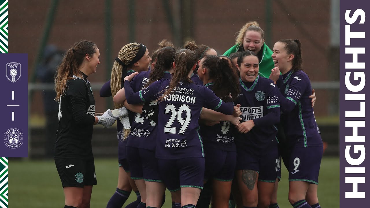 Highlights: Glasgow City 1 Hibernian 1 (4-5 on penalties) | Scottish Gas Women's Scottish Cup