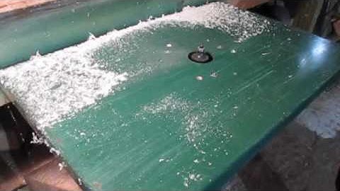 THE FOLD AWAY ROUTER TABLE HOW TO MAKE IT